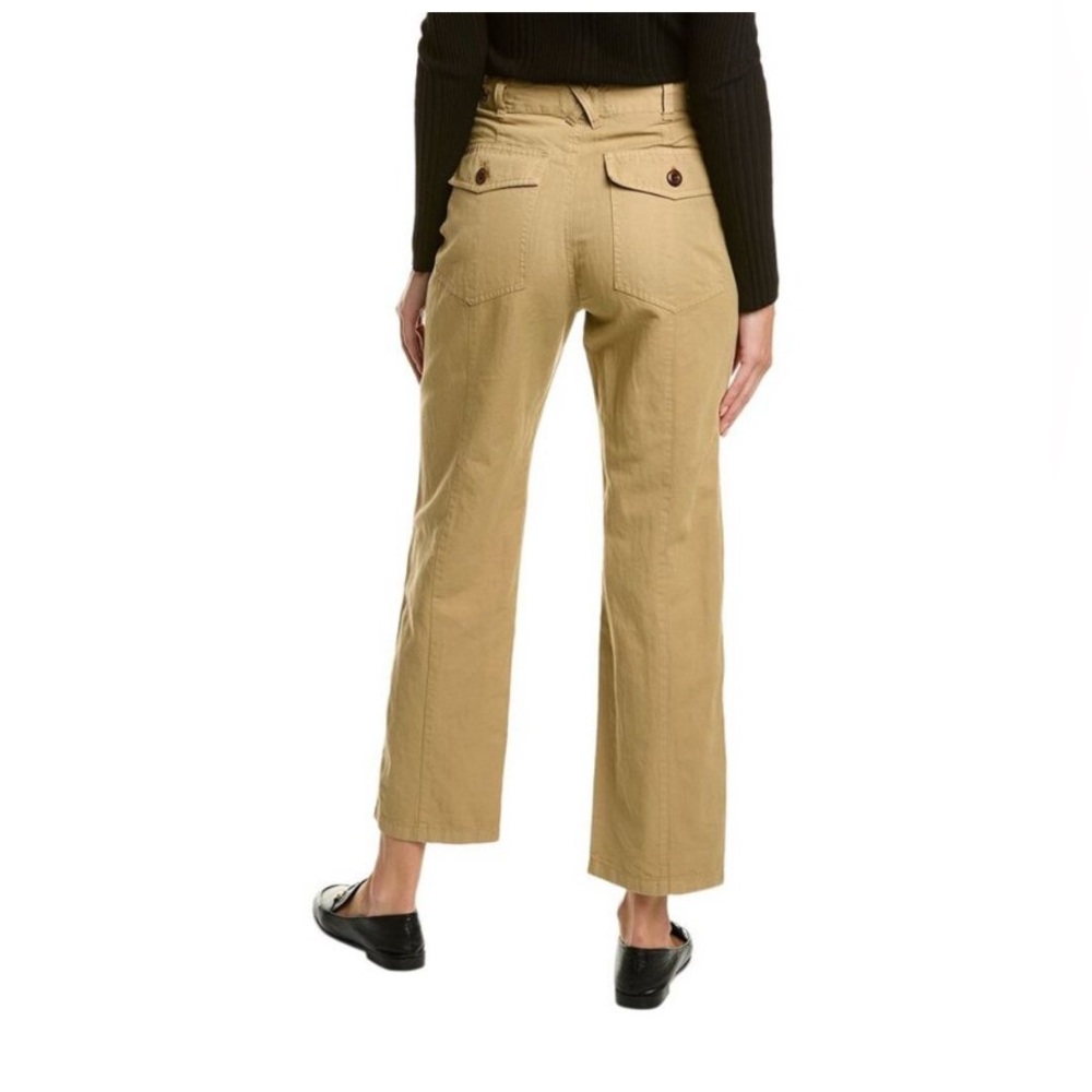 Alex Mill Neil Utility Straight Leg Linen‎ Blend Pant Size 0 - Picture 2 of 15